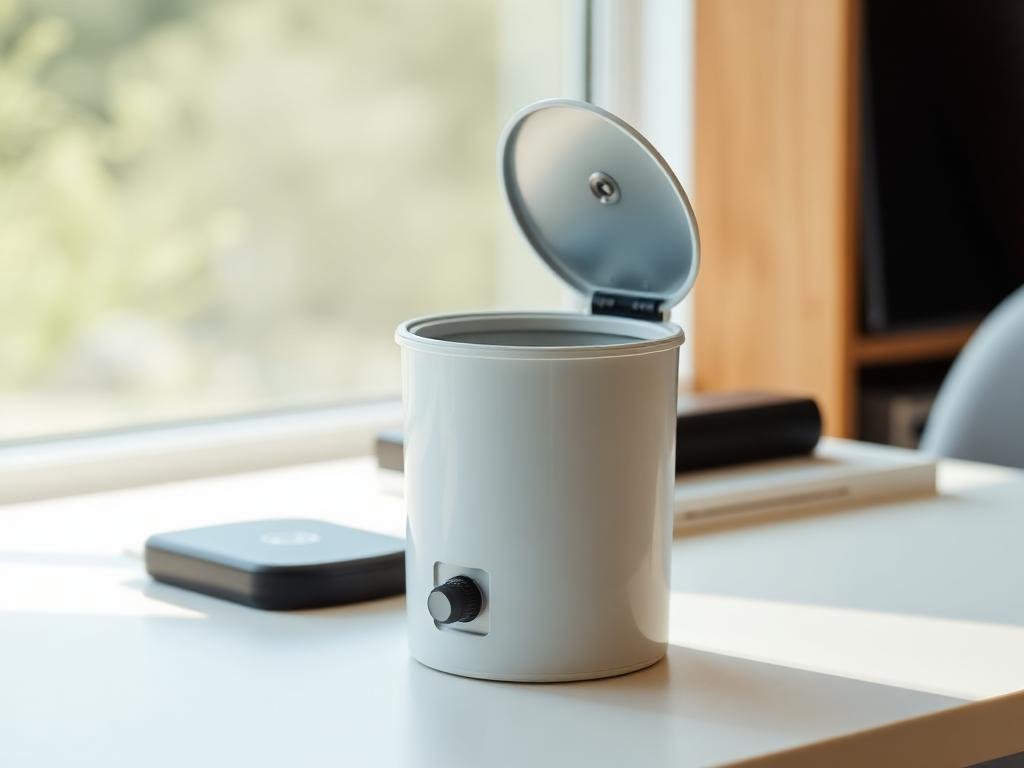 Smart dustbin prototype with automatic servo-operated lid